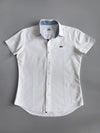 Lacoste | Short Sleeve Oxford Button-Up | S