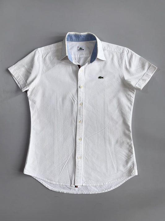 Lacoste | Short Sleeve Oxford Button-Up | S