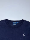 Polo Ralph Lauren Pima Cotton Crewneck Sweater – Navy, Size (S)