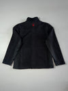 Spyder Black Knit Fleece Full-Zip Jacket (S)