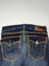 Vintage True Religion Big Stitch Flare Jeans (W:34) (L:38)
