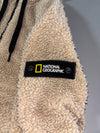 National Geographic | Sherpa Zip Hoodie Beige | (XL)