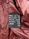 George Town Premium Original Leather Jacket (L)