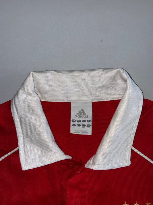 Adidas FC Bayern München 2004/05 Home Jersey — Red/White (XL/2XL)