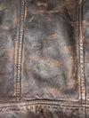 Abercrombie & Fitch “Rollins” Distressed Heavy Leather Jacket (L/Xl)