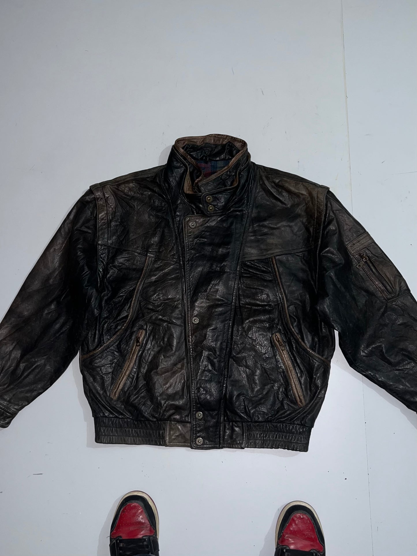 *Detachable Arms Super Premium Original Leather (XL)