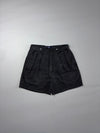 Polo by Ralph Lauren Black Pleated Shorts (W:32) (L:19)