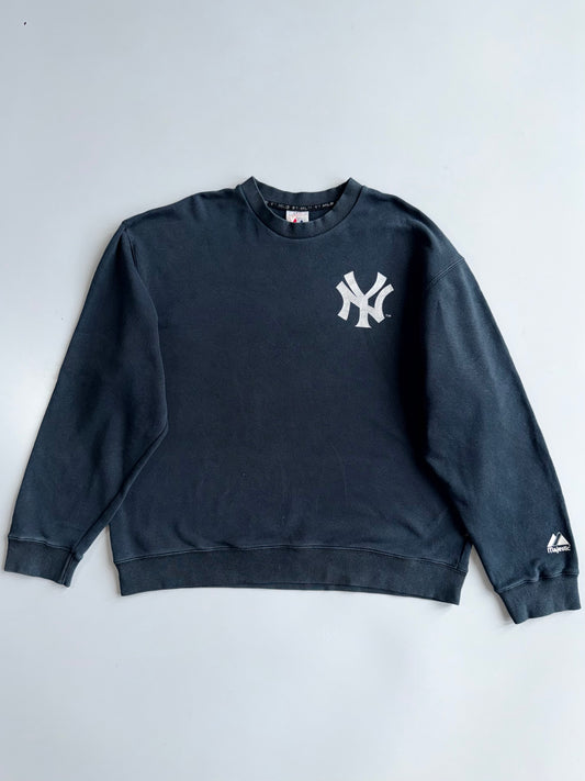 Majestic MLB New York Yankees Crewneck Sweatshirt (2XL)