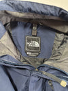 The North Face HyVent Navy & Grey Hooded Jacket | (XL)