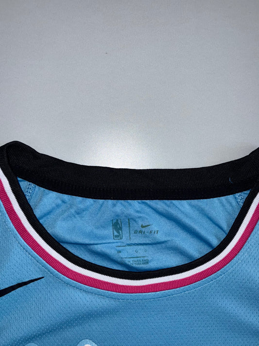 Nike NBA Miami Heat #22 Jimmy Butler ViceWave City Edition Jersey – Baby Blue (L)