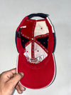 Myrtle Beach “Go USA” Cap – Red/Navy/White, 100% Cotton (Adjustable)