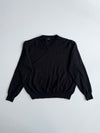 BOSS Hugo Boss Black Wool V-Neck Sweater (S)