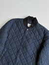 Lacoste Quilted Bomber Jacket – Navy (M)