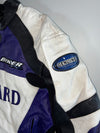 Leopard Motorsports Purple & White Leather Racer Padded (XL)