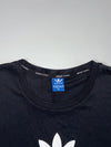 Adidas Original Sports Brand Big Logo Graphic Tee Black Men’s (L)