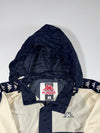 Kappa | Navy & Cream Colorblock Hooded Jacket (XL)