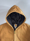 Carhartt Active Hooded Duck Jacket Made in USA (L)