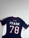 NTNU EMBA Navy Baseball Jersey #78 with Sleeve Patches (XL)