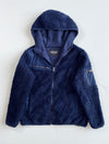 Pancoat Sherpa Fleece Hooded Zip Jacket(XS)