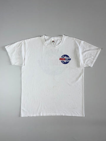 AmeriCamp Vintage Graphic T-Shirt White (M)
