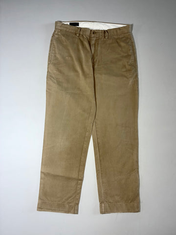 Polo Ralph Lauren Khaki Beige Classic Chino Pants (W:32) (L:38)