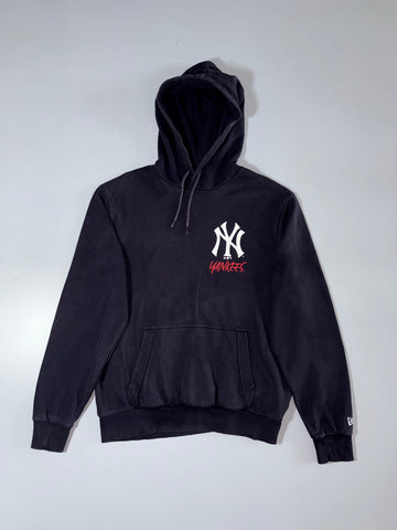 New Era MLB New York Yankees Hoodie – Black, NY Logo, (M)