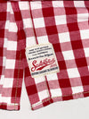 Scotch & Soda Red White Gingham Check Snap Button Shirt (M)