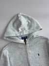 Polo Ralph Lauren | Grey Zip-Up Hoodie (XS)