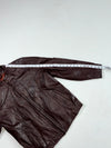 The Dark Brown Leather Jacket (S)