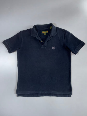 Timberland | Open-Collar Piqué Polo | Navy (L)
