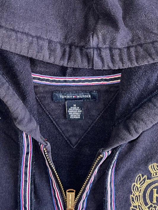 Tommy Hilfiger Gold Crest Zip Hoodie (S)