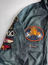 Harley-Davidson | Black Patched Biker Bomber Jacket (XXL)