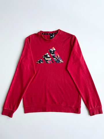 Adidas Year of the Ox Badge of Sport Sweatshirt – Red(S)