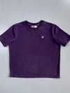 Fila | Embroidered Logo Tee | Faded Purple (M)