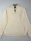 Nautica | Quarter-Zip Sweater Cream (M)