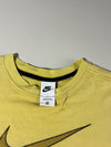 Nike | Applique Swoosh Tee Yellow | (2XL)
