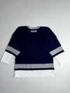 CCM x NHL Edmonton Oilers Navy Hockey Jersey | Youth (M)