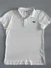 Lacoste Classic Piqué Polo Shirt White 100% Cotton (S/M)