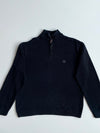 Chaps Quarter Zip Navy Sweater (Size XL)