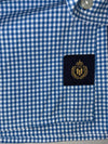 Tommy Hilfiger | Blue Gingham Check Button-Up Shirt (L)