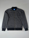 Adidas Originals Black Speckle Knit Bomber Jacket (S/M)
