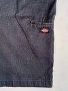 Dickies Black Loose Fit Work Shorts (W:32) (L:25)