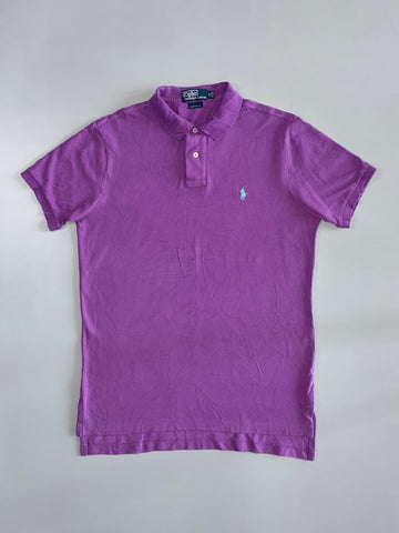 Polo Ralph Lauren | Custom Fit Pique Polo | Magenta Purple (L)