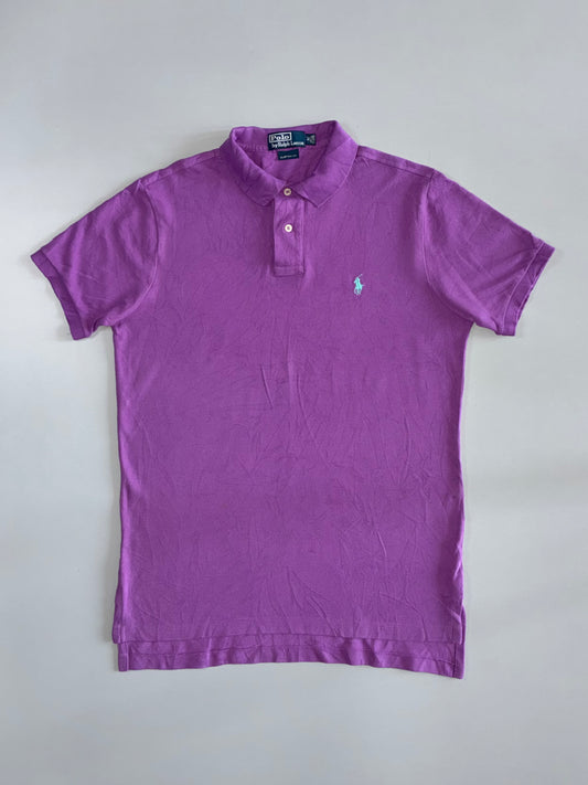 Polo Ralph Lauren | Custom Fit Pique Polo | Magenta Purple (L)