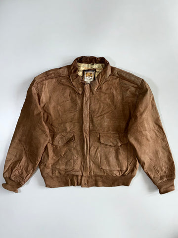 Vintage G-III Premium Original Leather Jacket (L)