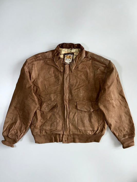 Vintage G-III Premium Original Leather Jacket (L)