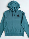 Adidas | Teal Badge Logo Hoodie | (M)