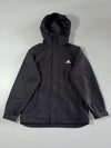 Vintage Adidas Padded Hooded Utility Jacket – Black (M/L)