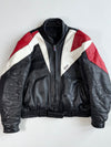 Vintage 90s Büse “Flash” Leather Racing Moto Jacket (Xl)