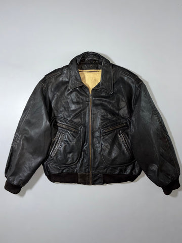 Super Premium Original Pure Heavy Leather Jacket (2Xl/3Xl)